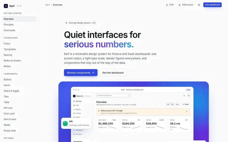 Screenshot of Kerf